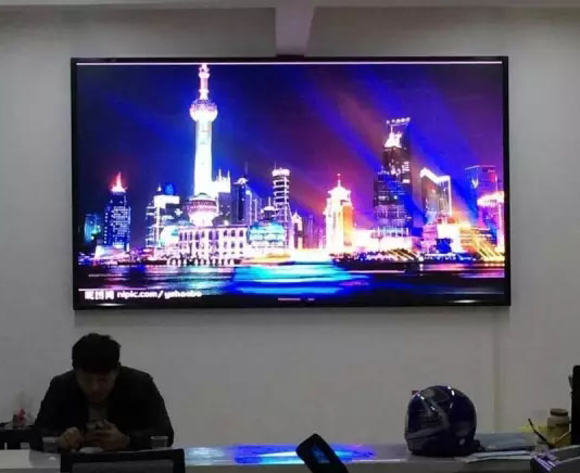 五里界街道服务中心● 室内P3全彩显示屏交付使用！